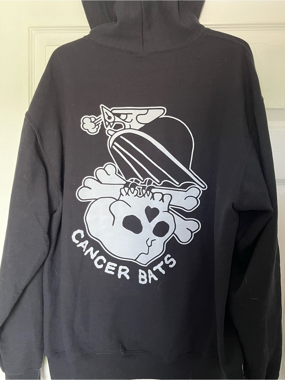 Cancer Bats band hoodie with art by artist Matt Darling - Picture 5 of 5